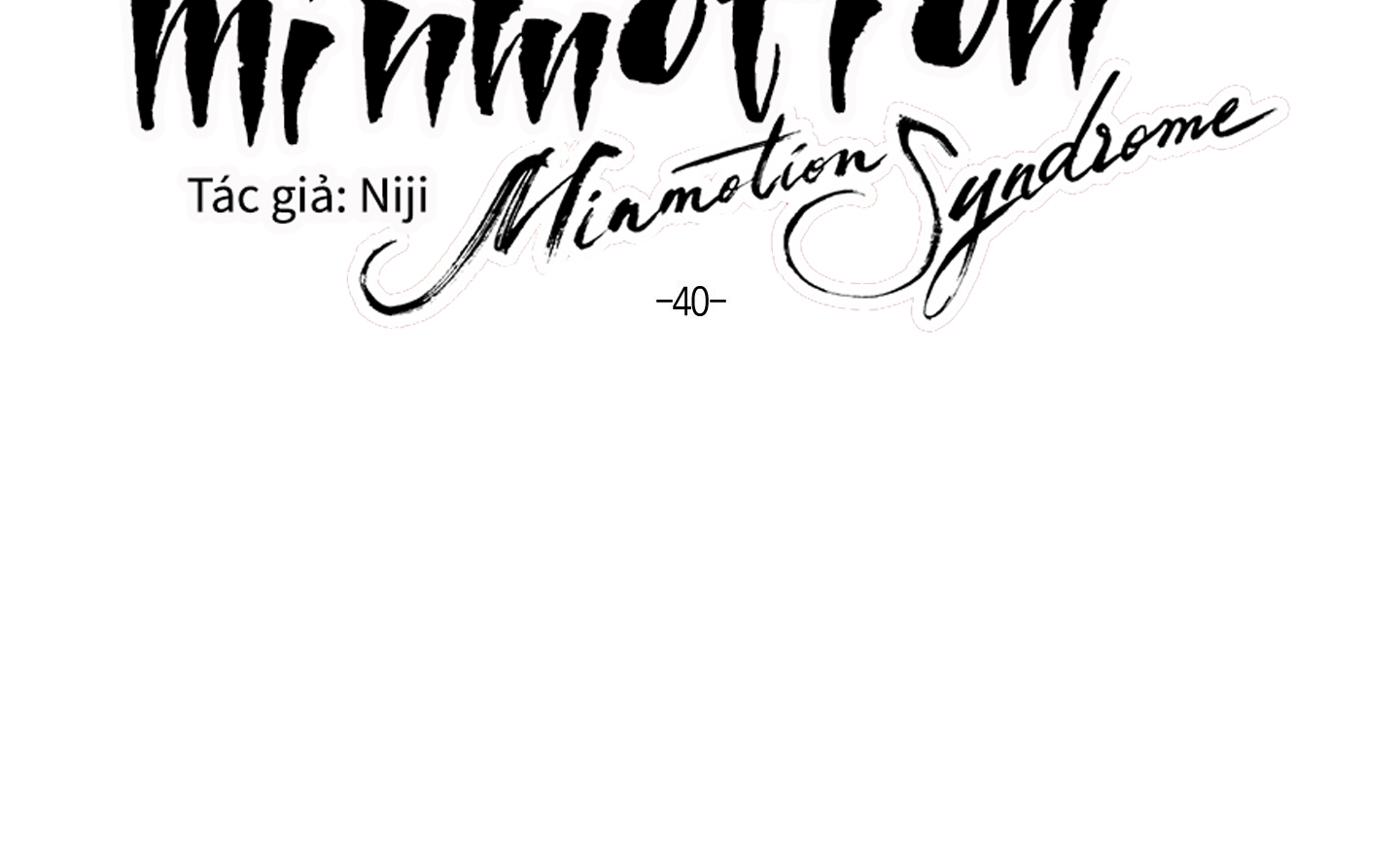 hội chứng minmotion chapter 40 51