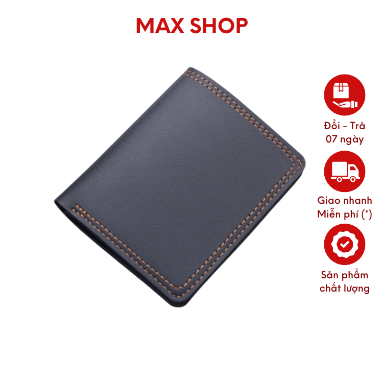 Ví Da Nam VD06 Kiểu Đứng Nhỏ Gọn Cao Cấp