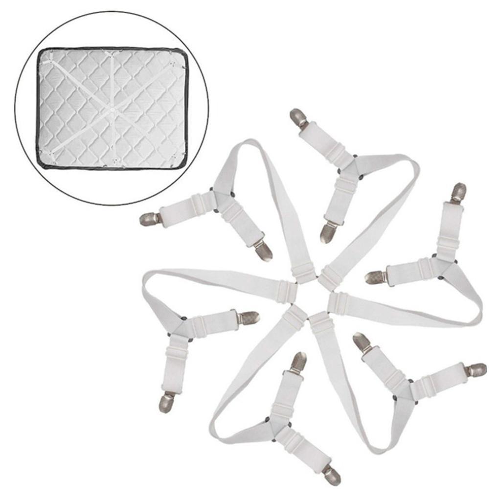 Elastic Bed Sheet Holder Clip Fastener for Bed Sheets Mattress Covers