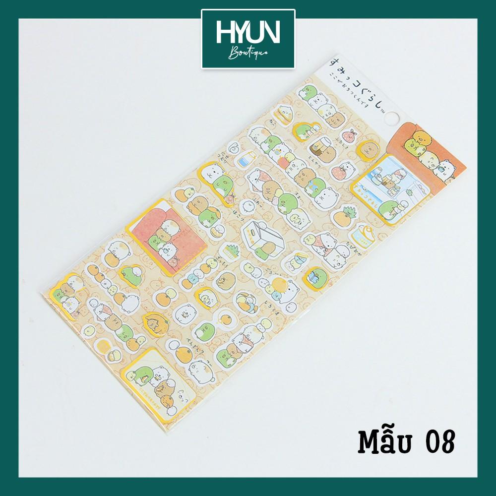 Sticker dán cute kawaii họa tiết dễ thương  (Mẫu giao ngẫu nhiên)