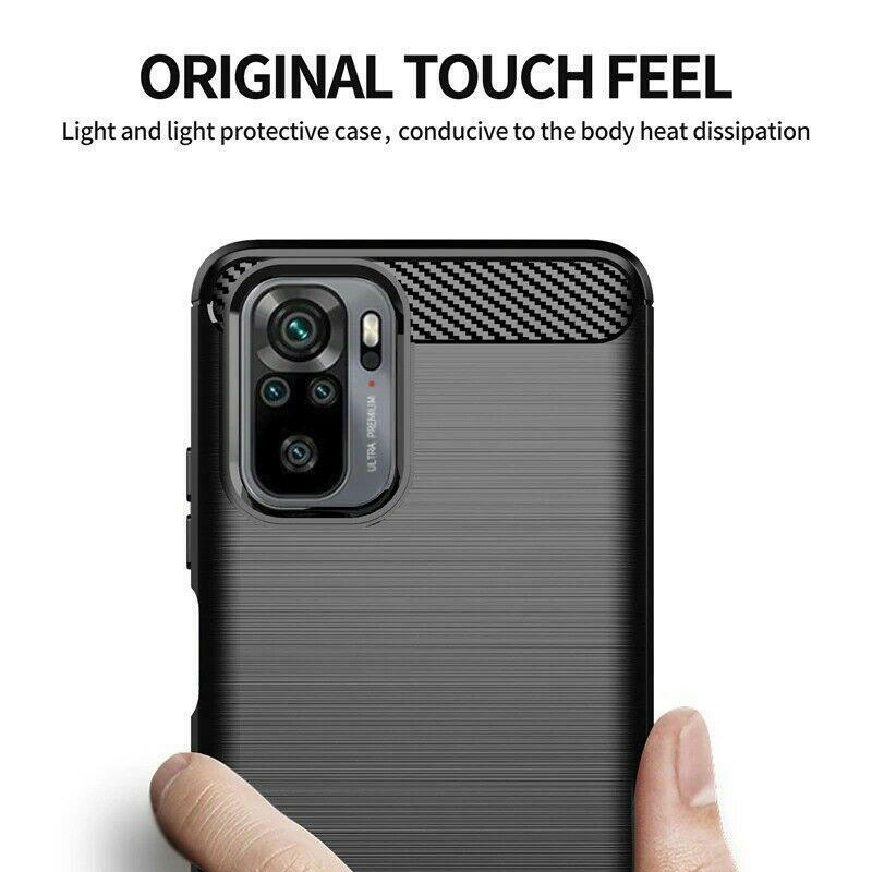 Ốp lưng chống sốc vân kim loại cho Xiaomi Redmi Note 10 4G / Note 10s / Poco M5s 4G hiệu Likgus - hàng nhập khẩu