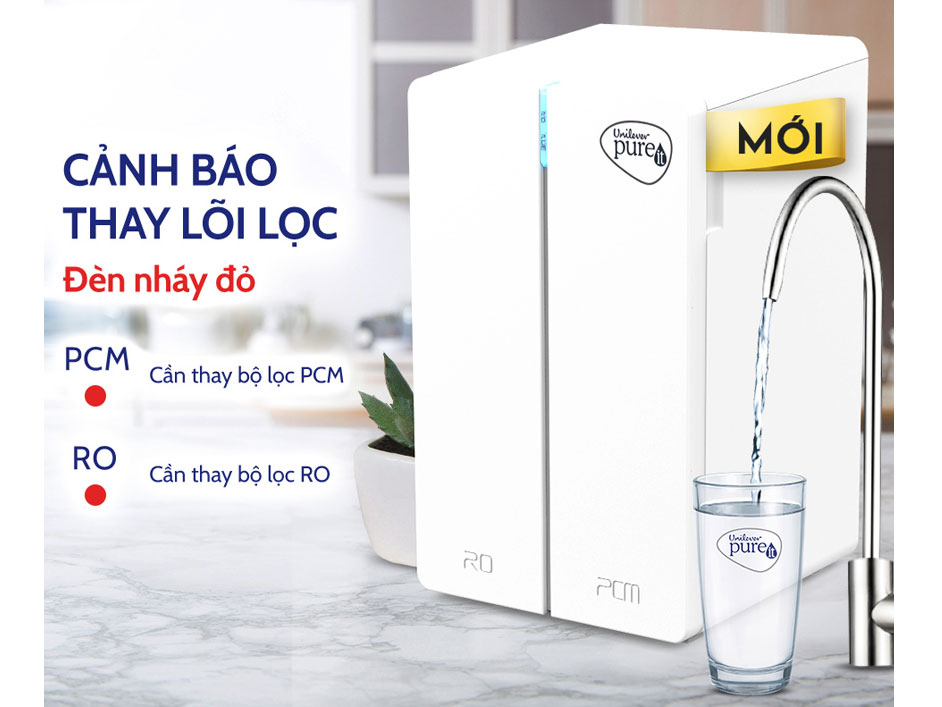 Máy lọc nước RO Unilever Pureit Tanka UR3140 Tốc độ lọc 9 lít nước/giờ - Hàng chính hãng