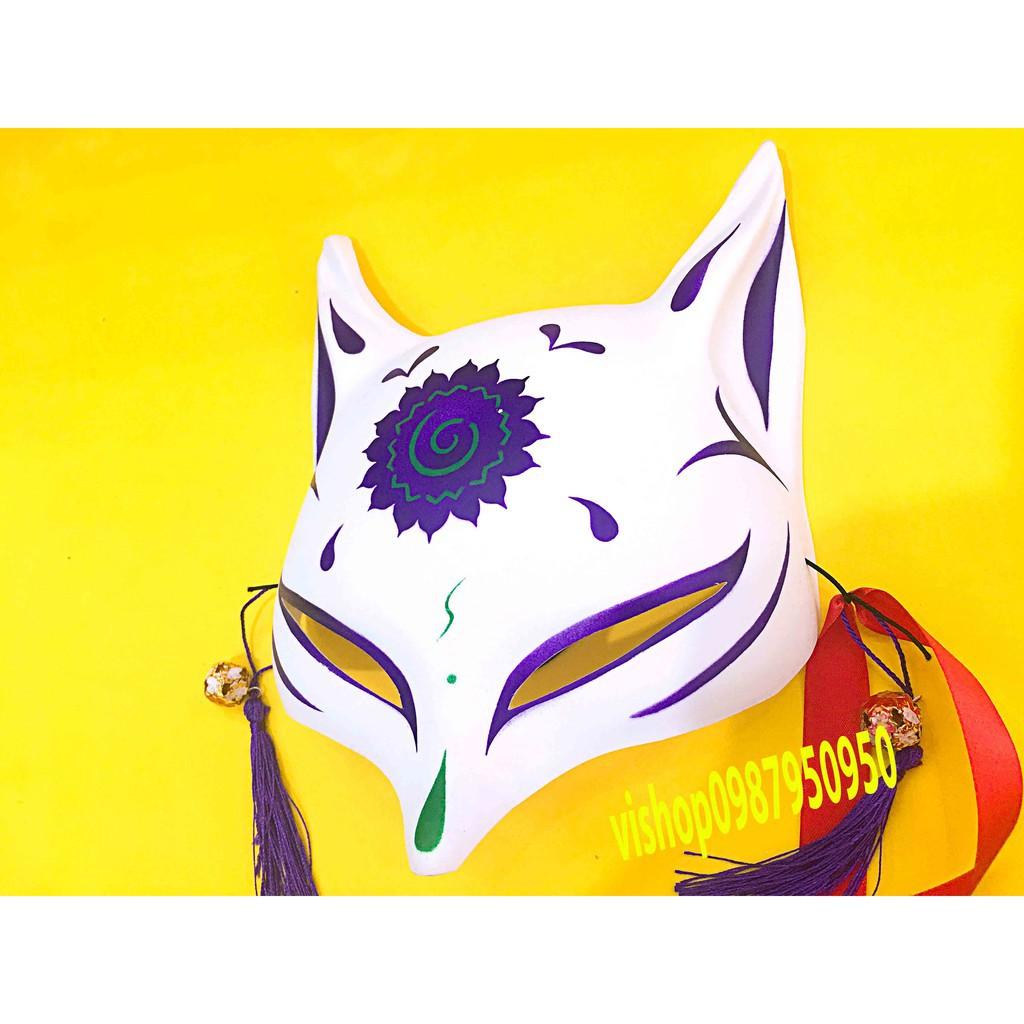 Mặt nạ cáo hồ ly anime hóa trang - mặt nạ hàng đẹp mã ZJH65 Pt186