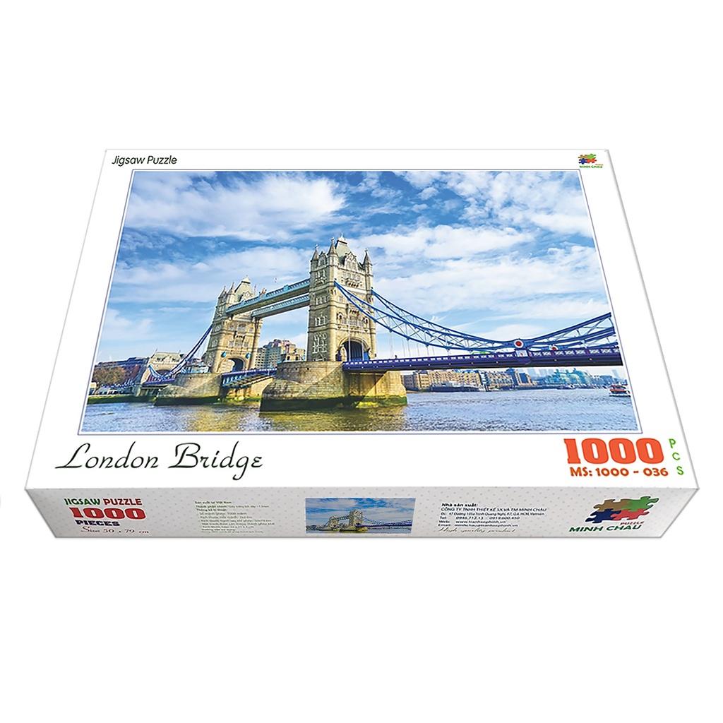 Bộ ghép hình hộp 1000 mảnh-London Bridge