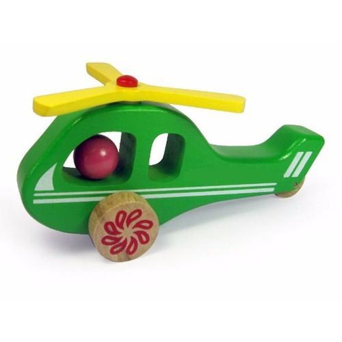 Đồ chơi gỗ Máy bay trực thăng | Winwintoys 68272 | Phát triển trí tưởng tượng và vận động | Đạt tiêu chuẩn CE và TCVN