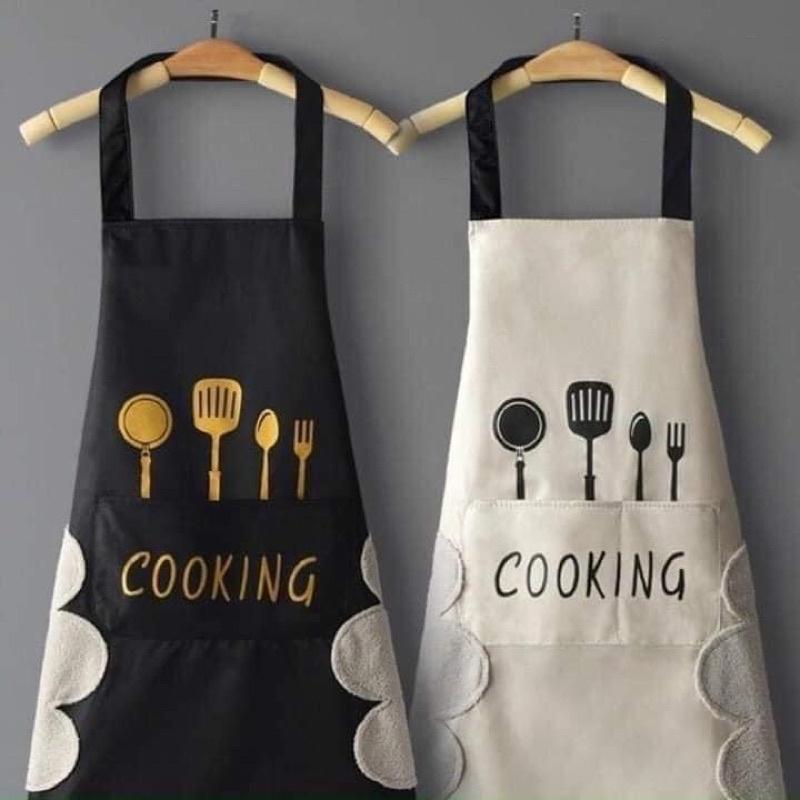 Tạp dề cooking mẫu mới nhất