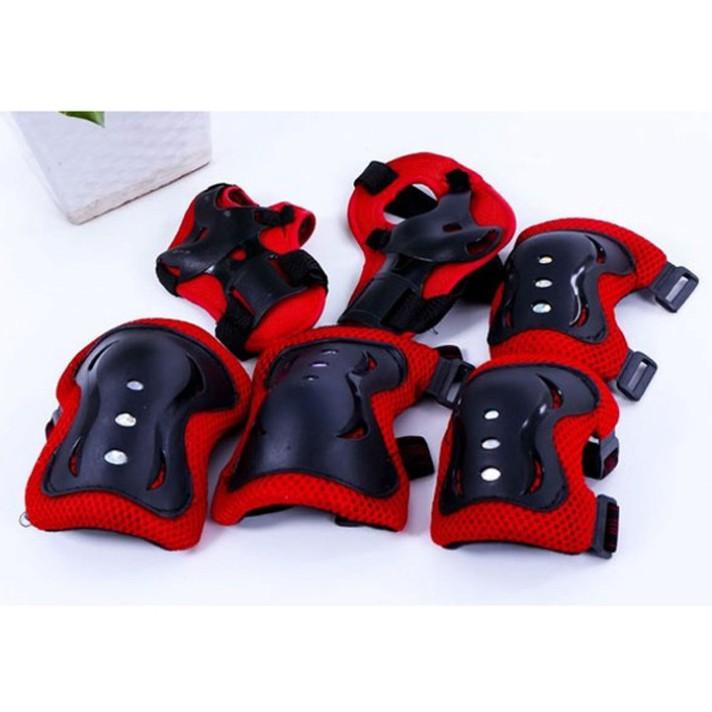 Bộ bảo vệ chân tay cho bé chơi trượt patin (Loại trung - sử dụng cho bé dưới 10 tuổi