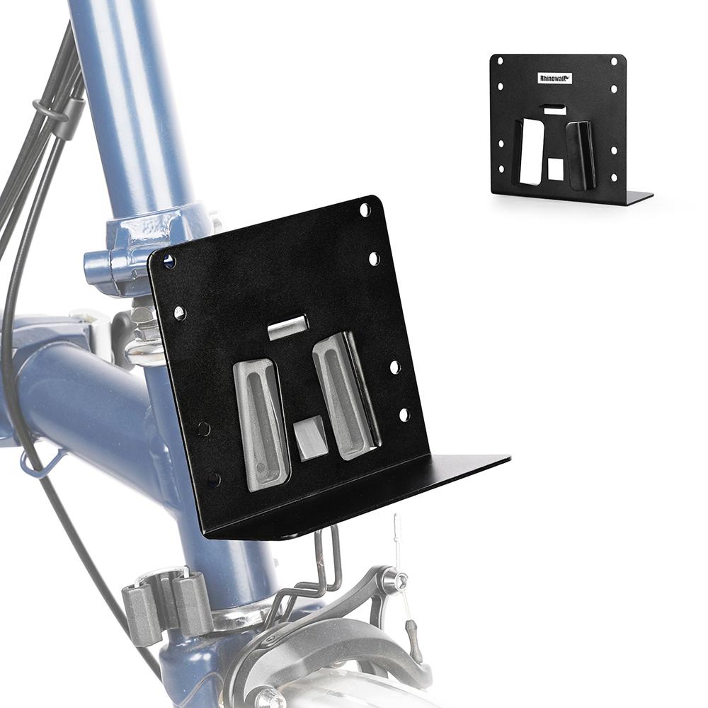 Rhinowalk Bike Bag Adapter Folding Bike Front Bag Block Adapter Bike Bag Bracket Aluminum Alloy Bicycle Bag Installation Accessory