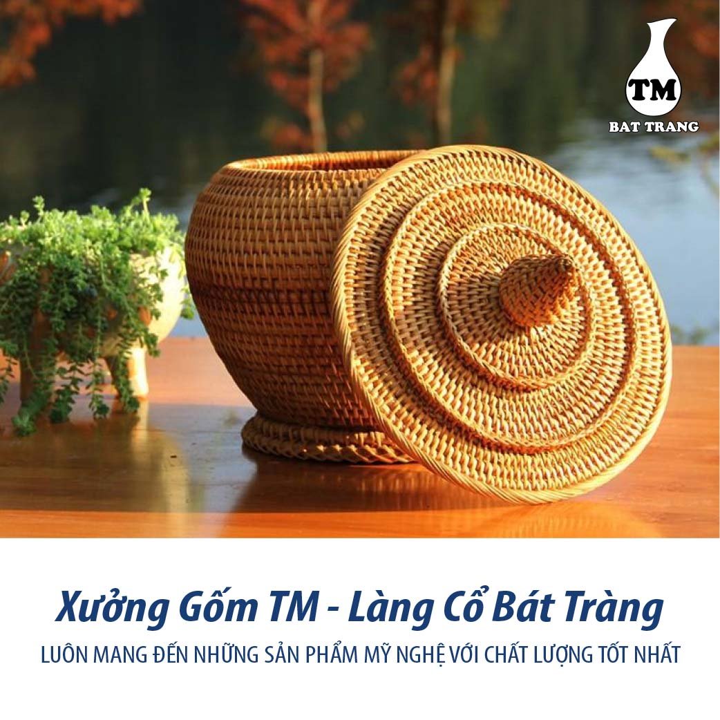 Combo Ấm Tích Và Ủ Mây Dung Tích 1,5L - Gốm sứ Bat Trang