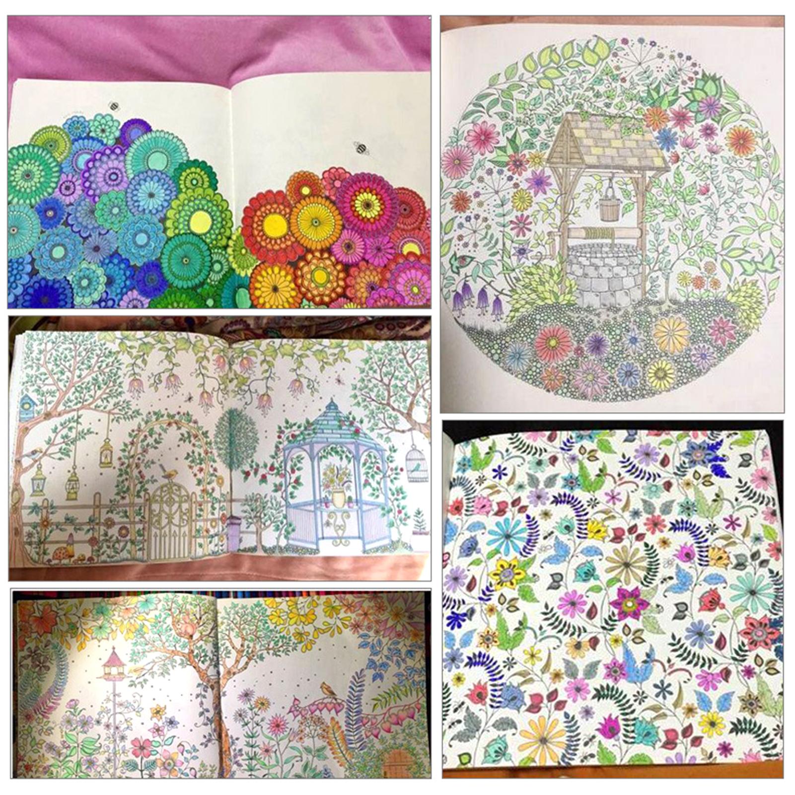 96 Pages English Edition Coloring Book Graffiti Painting Book Art Drawing Supplies for Children Students Adults Artists