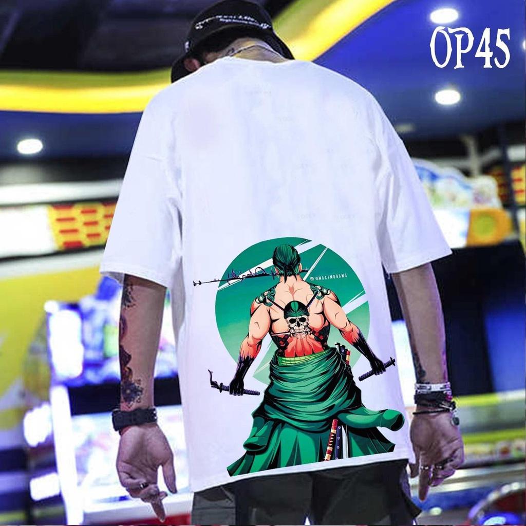 ÁO THUN UNISEX NAM NỮ zoro đầu lâu