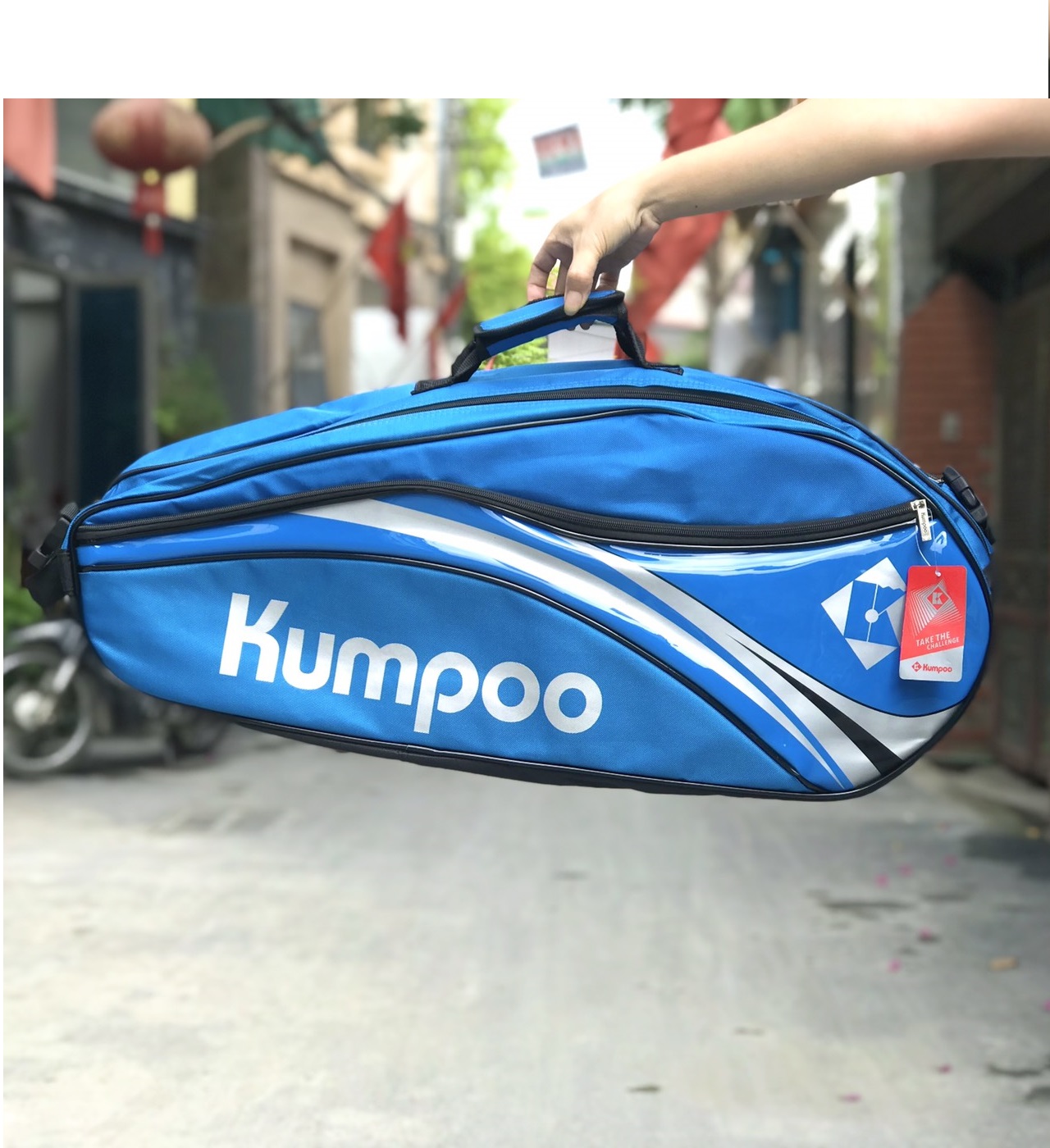 Bao vợt cầu lông, túi vợt dài chính hãng Kumpoo
