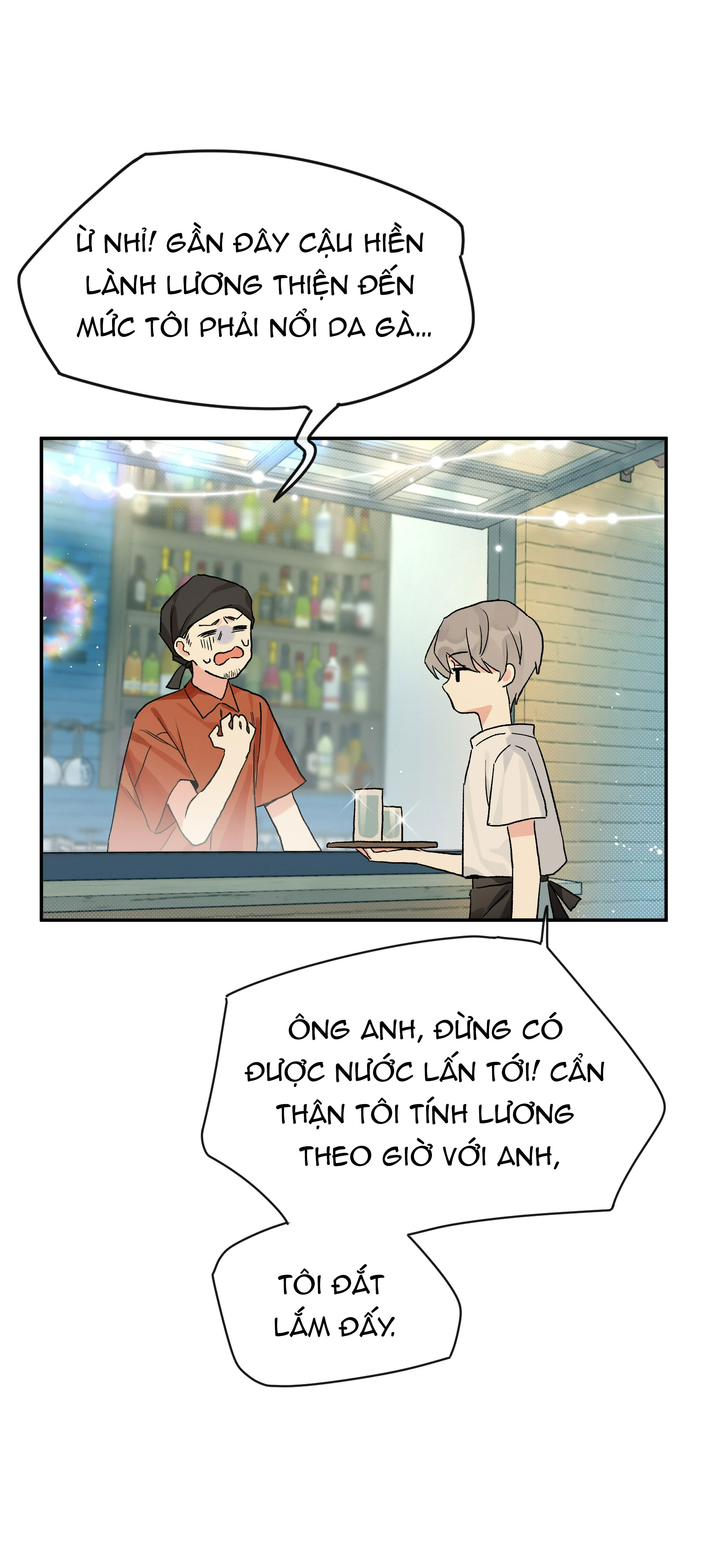 hôm nay anh đã chịu lộ tẩy chưa? chapter 2.2 22