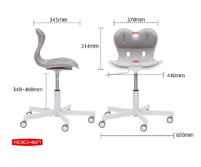 [Roichen - WOW] Ghế Roichen - WOW, ghế chỉnh Dáng ngồi đúng có chân xoay_Made in Korea