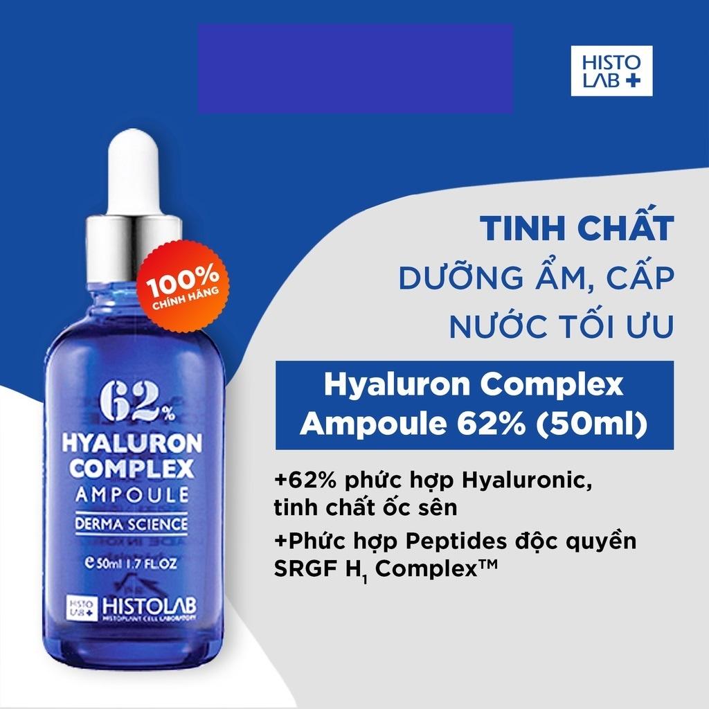 Tinh Chất Serum Ốc Sên Histolab Hyaluron Complex Ampoule 62% Dưỡng Ẩm Tăng Đàn Hồi Tái Tạo Da Cấp Nước