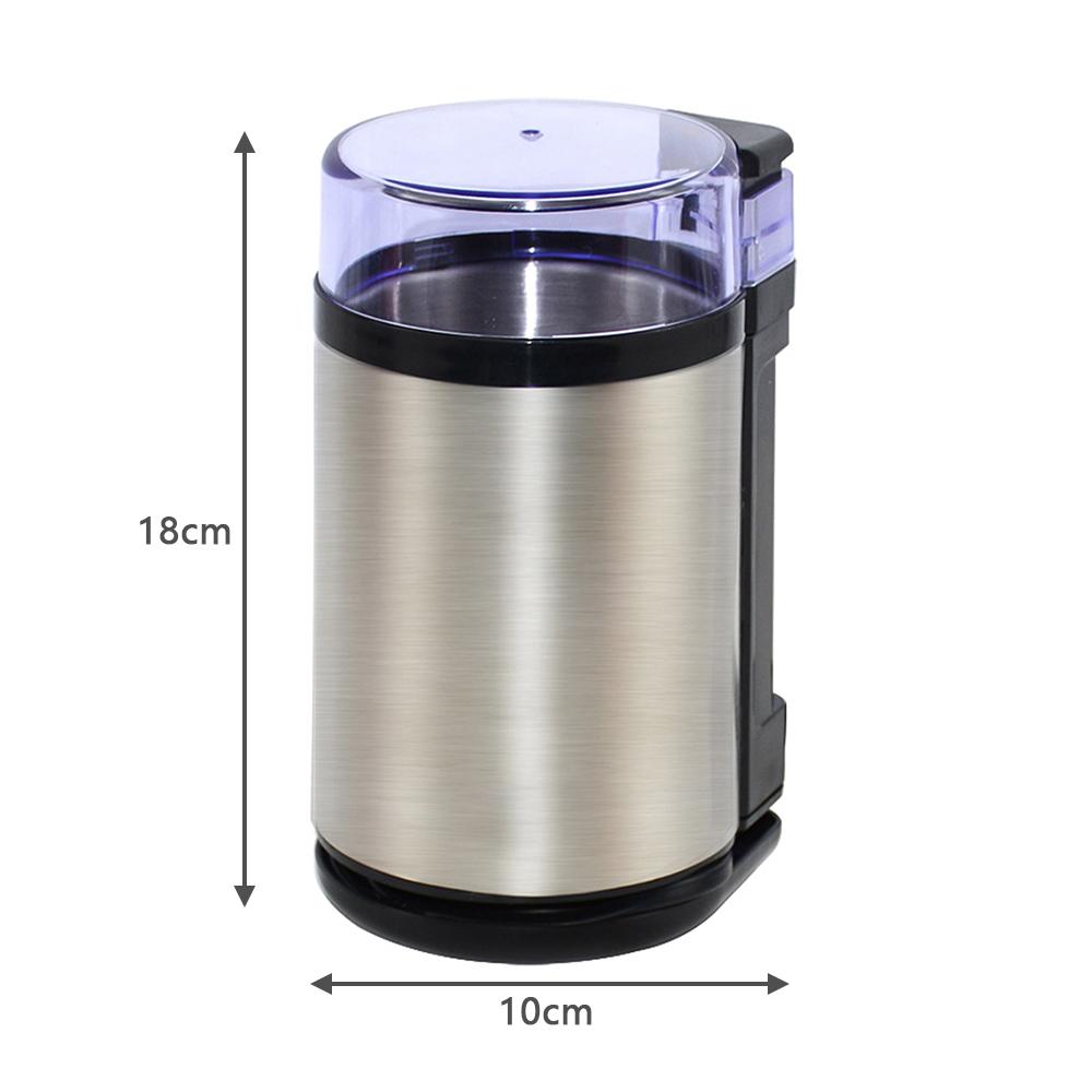 Grinder Mini Stainless Steel Electric Herb Pulverizer 180W High Power 10 S Quick Grinding Ultrafine Coffee Triturator