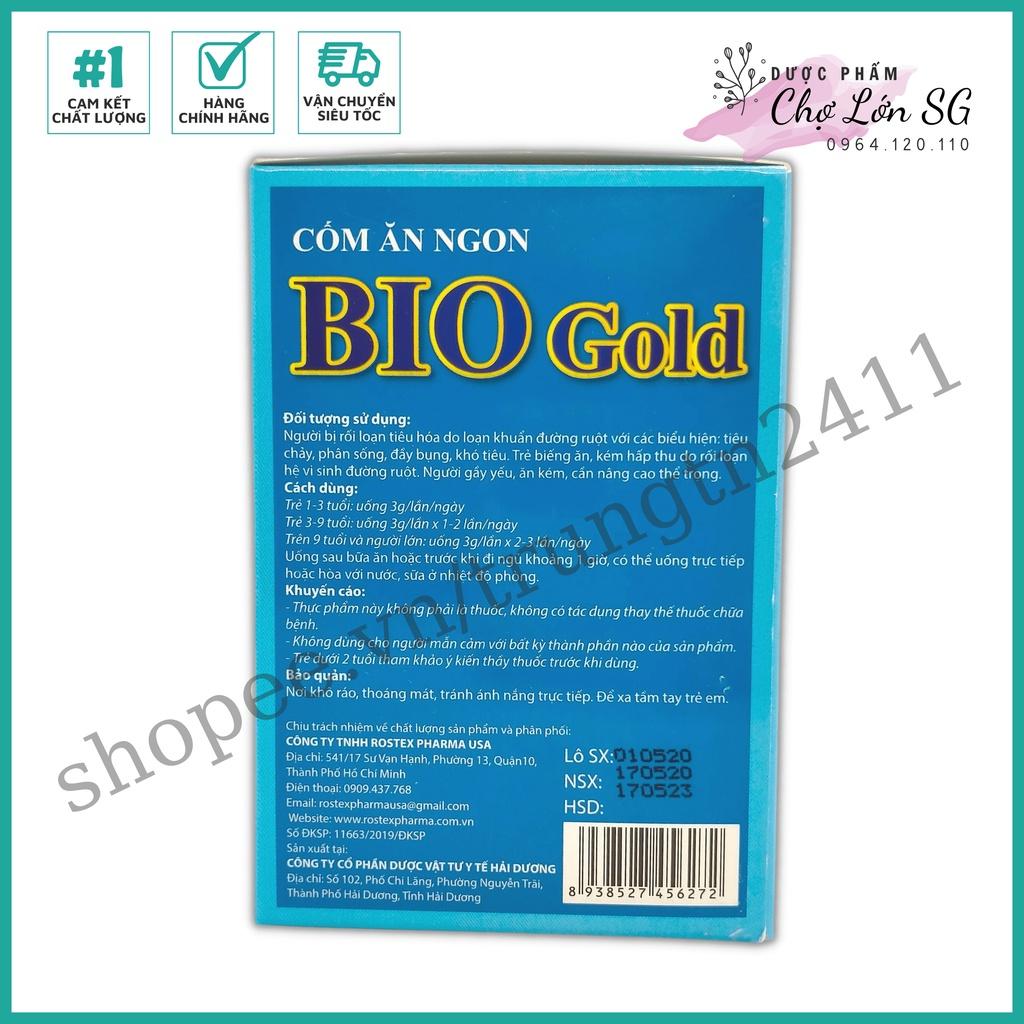 Cốm ăn ngon bio gold biogold hỗ trợ cải thiện đường tiêu hóa – Hộp 20 gói