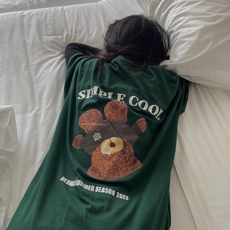 ÁO THUN NAM NỮ FORM RỘNG TAY LỠ BEAR - THỜI TRANG HÀN QUỐC SIÊU XỊN ,TÔN DÁNG PHONG CÁCH HOT HIT