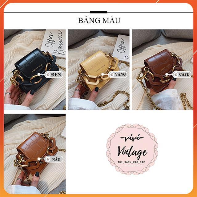 TÚI MINI DÂY XÍCH ULZZANG HOTTREND 2019 PHONG CÁCH HÀN QUỐC ĐEO CHÉO SIÊU YÊU CHO CÁC BẠN NỮ -vivi024