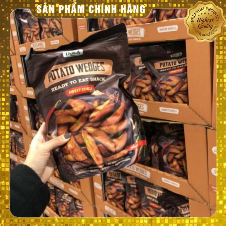 Khoai tây sấy ớt ngọt ăn liền DJ&amp;A 100g - Thích hợp ăn chay- DJ&amp;A Potato Wedges Sweet Chili