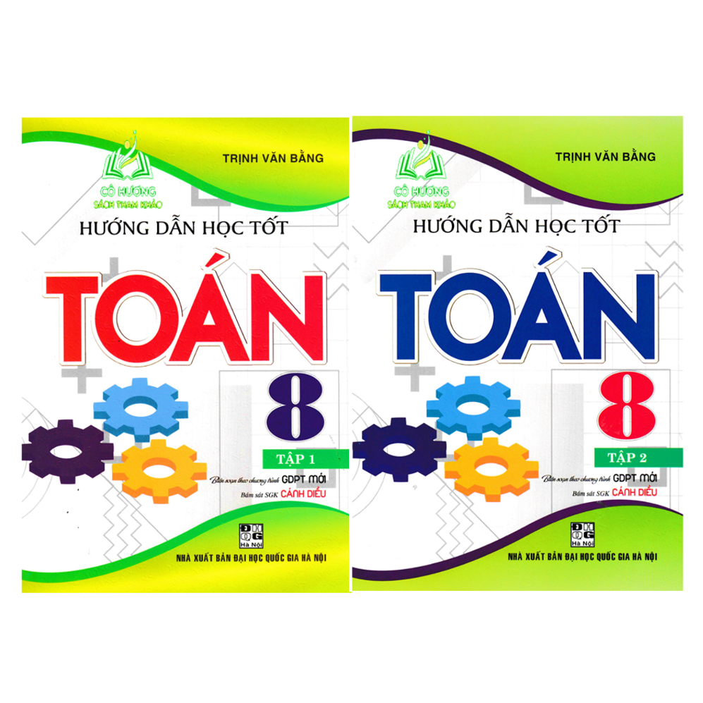 Sách - Hướng Dẫn Học Tốt Toán Lớp 8 - Tập 1 (Bám Sát SGK Cánh Diều) (HA)