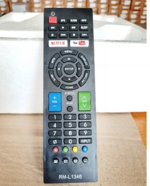 Remote điều khiển tivi dành cho Sharp L1346 dùng cho các dòng 2T-C 4T-C LC- 32inch 40inch 42inch 4K 60inch