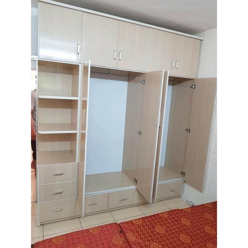 TỦ Nhựa 5 cánh cao 2,4m
