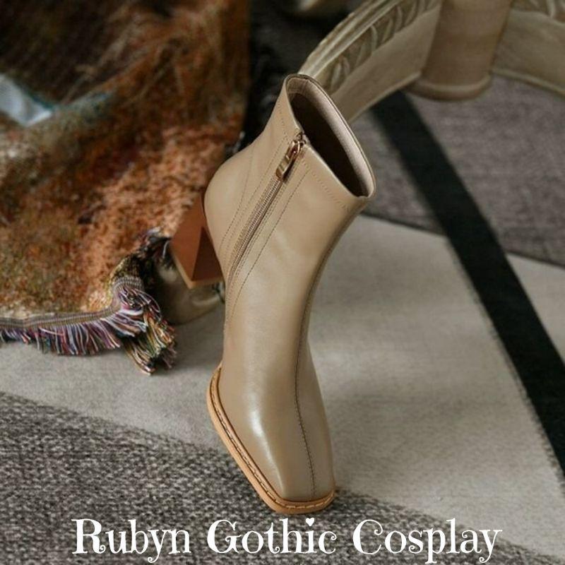 Giày Boots Cao Gót Thu Đông hot trend ( Size 34 - 39 ), B17