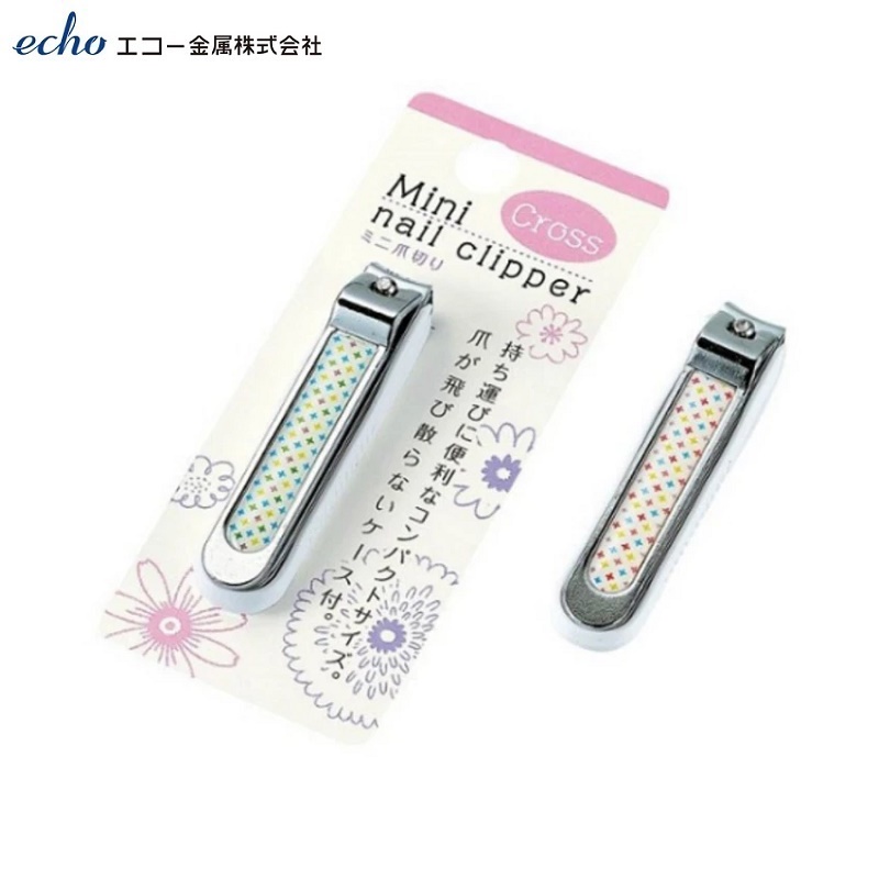 Bấm móng tay mini Echo Cross 68mm - Hàng Nội Địa Nhật Bản nhập khẩu