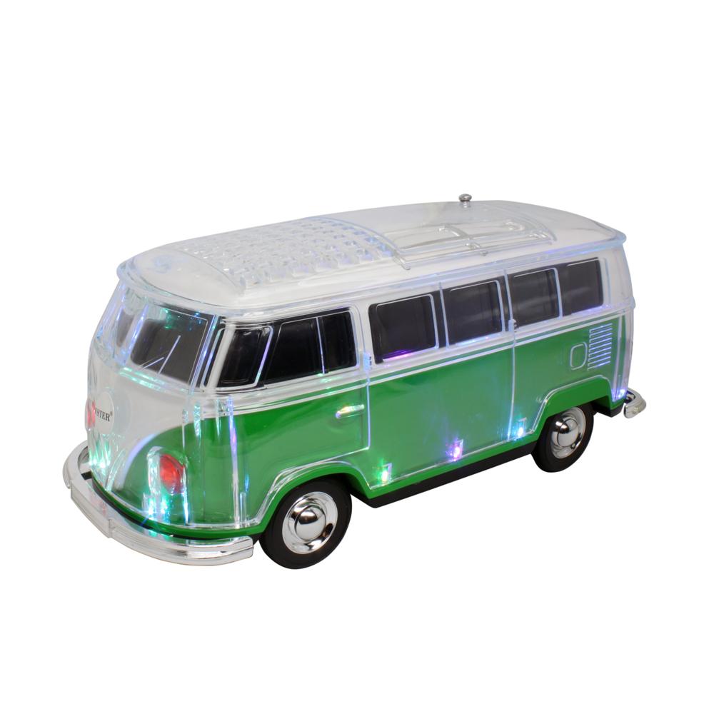 Mô hình ô tô di động không dây mini mới lạ Loa Bluetooth có chức năng đài FM/TF/USB/AUX/Selfie Color: Green Set Type: Speaker