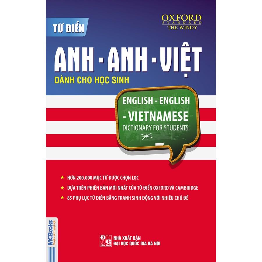 Sách - Từ Điển Anh : Anh - Việt Dành Cho Học Sinh