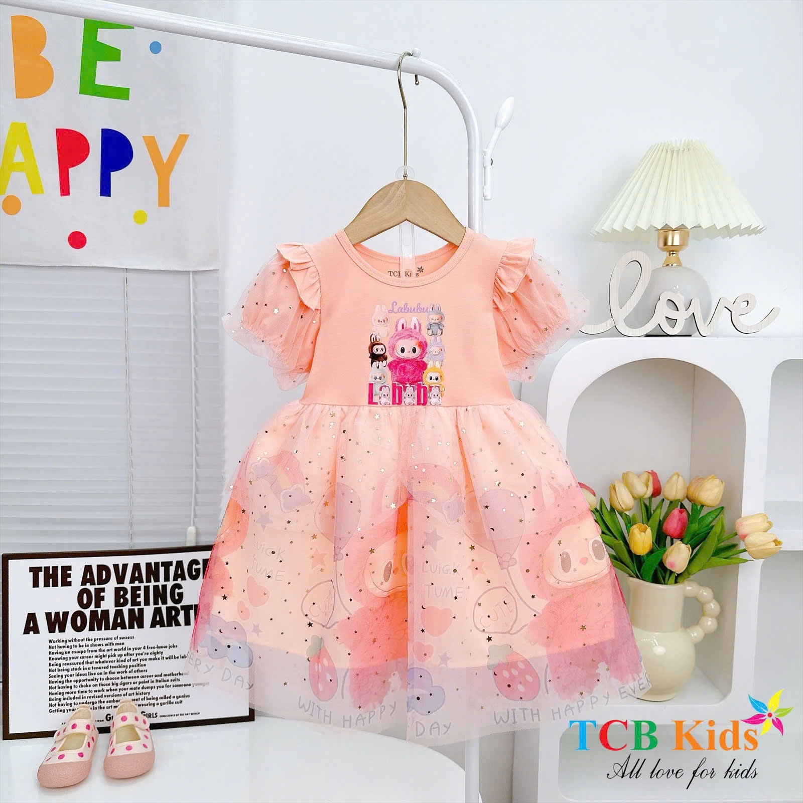Đầm váy công chúa cho bé gái chơi dự tiệc lễ tết noel giáng sinh năm mới từ 10-40kg
