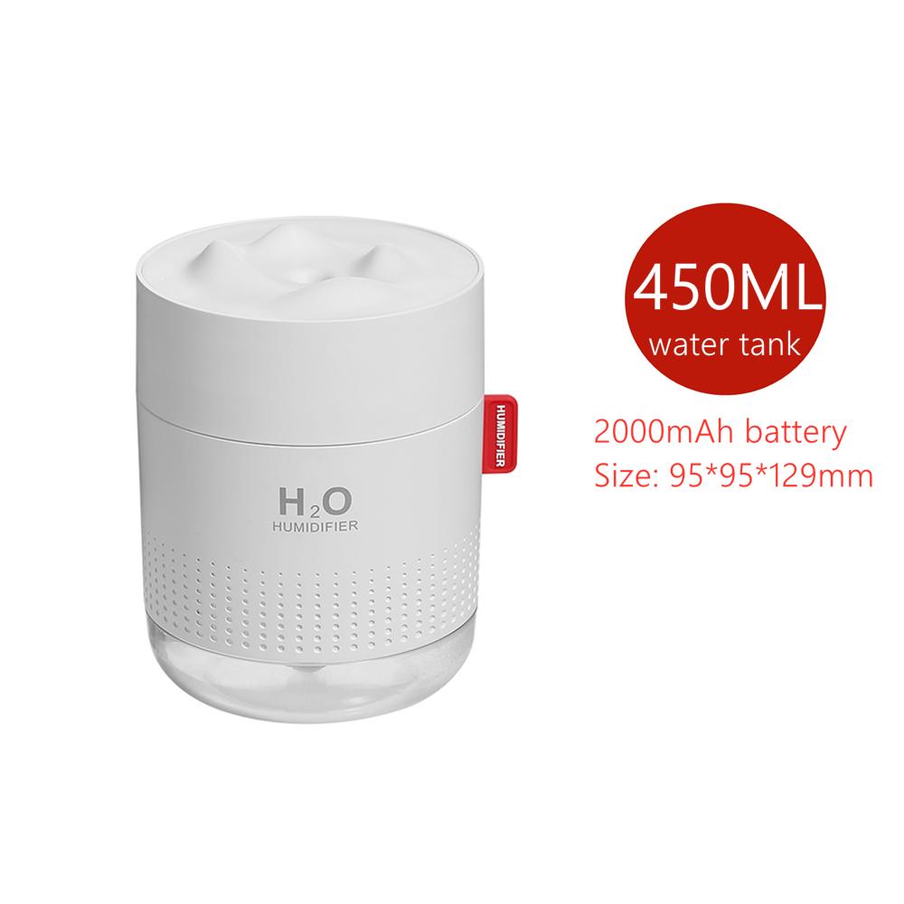 Không Dây Máy Tạo Độ Ẩm Không Khí Thơm Khuếch Tán 2000MAh Pin Sạc Máy Khuếch Tán Tinh Dầu Làm Thơm Phòng Humidificador Cho Gia Đình