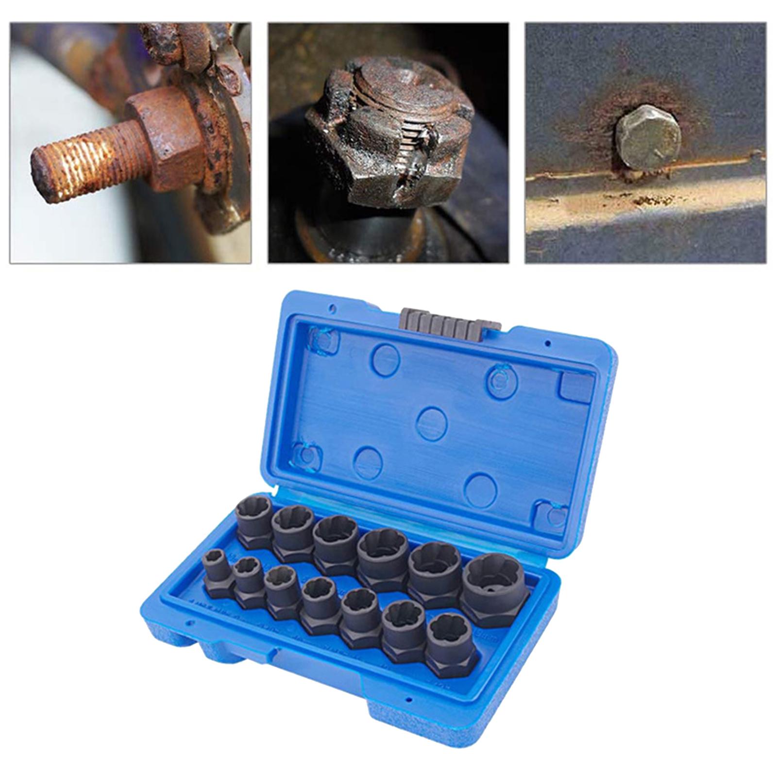 Bolt Remover Set 3/8 Inch Bolt Remover Tool for Remove Damaged Accessories