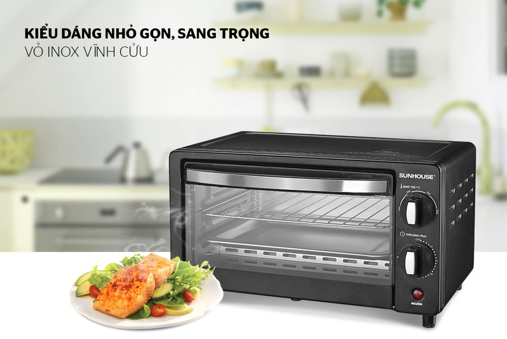 LÒ NƯỚNG 10L SUNHOUSE SHD4207LB - Hàng Chính Hãng