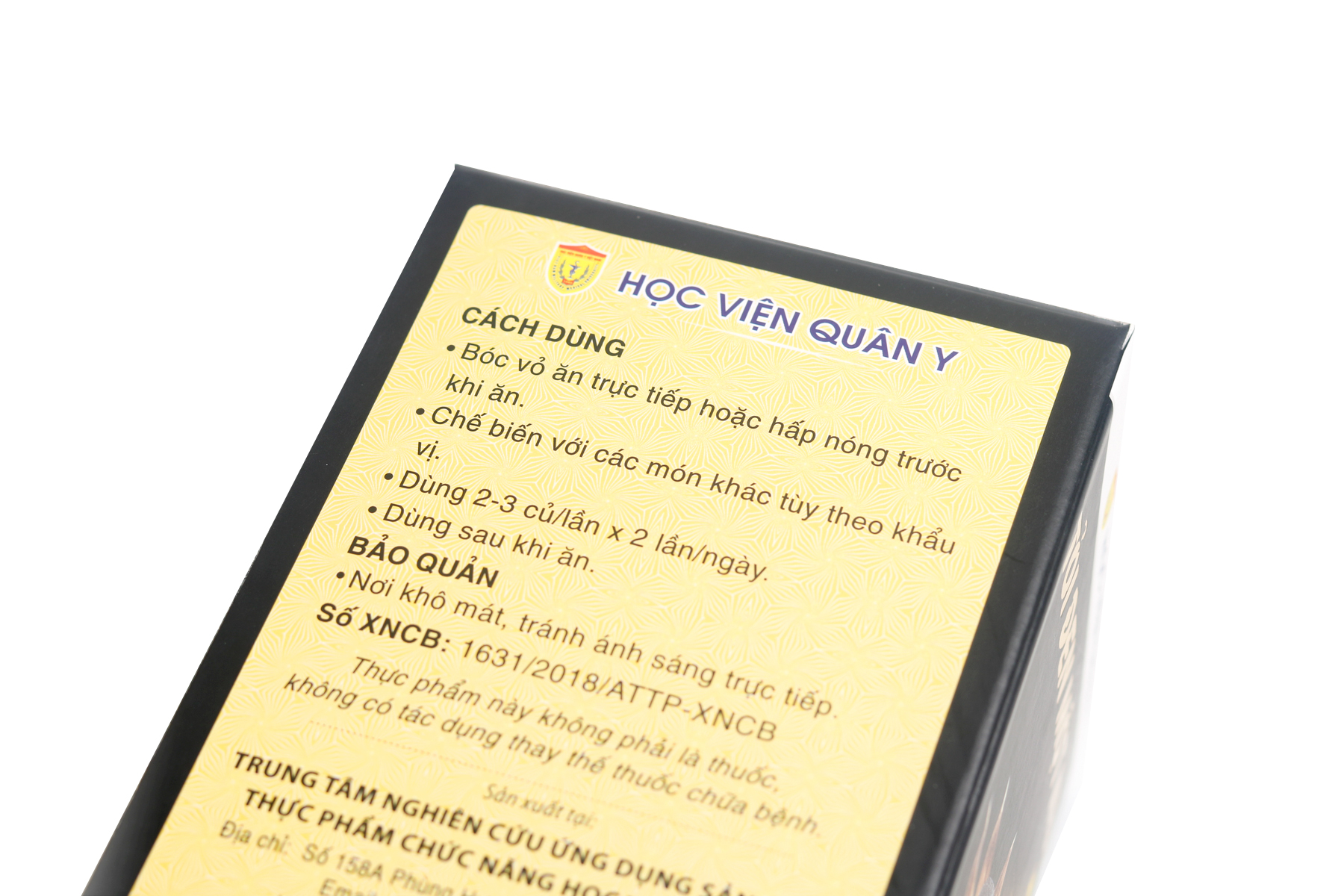 Tỏi Đen một nhánh Học Viện Quân Y - 200g