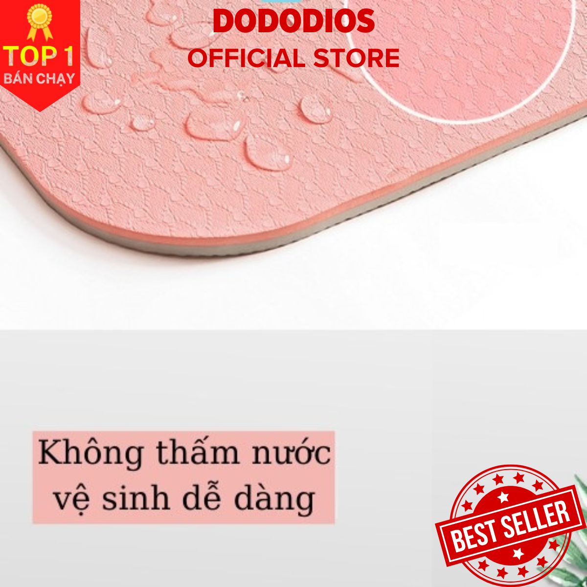 Thảm tập yoga 2 lớp 8mm, 6mm Thế Hệ thảm 9.0 tặng kèm túi, thảm yoga định tuyến chất liệu cao su non TPE siêu bám, chống trượt, tập gym, thể dục tại nhà - Hàng chính hãng DoDoDios
