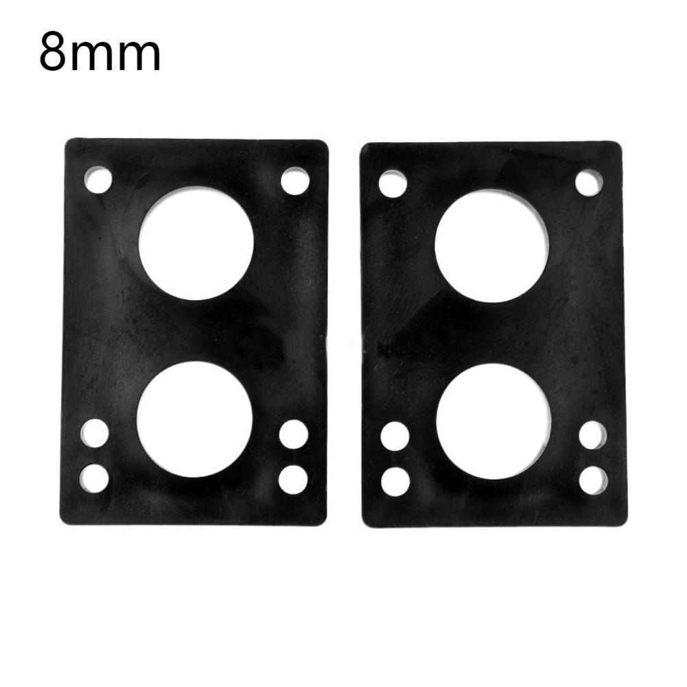 8 mm skateboard xe tải cao su risers pads toàn cầu longboard rocker rocker gây sốc phần đệm đệm trượt ván trượt