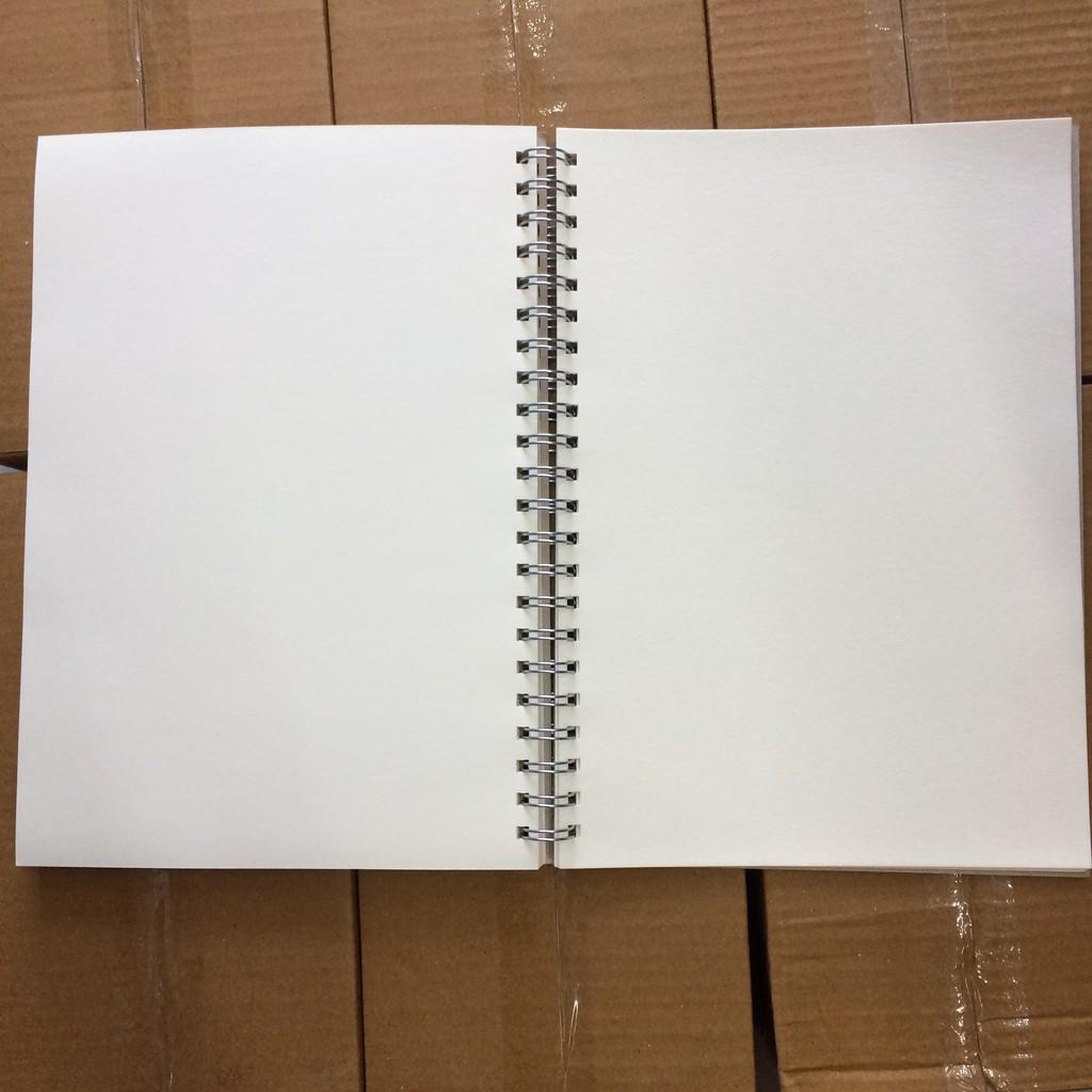 Vở vẽ lò xo Sakura Kraft khổ A4 - 30 tờ (vở vẽ SKETCH BOOK)