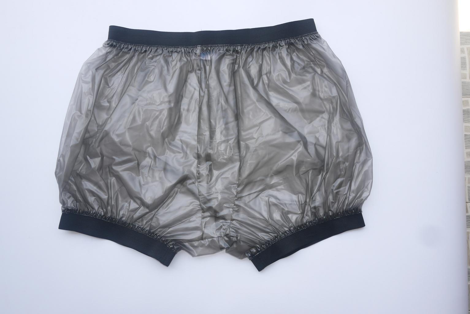 1 Miếng * Người Lớn Bé Tiểu Tiện Nhựa Quần Trong Suốt P012-2T