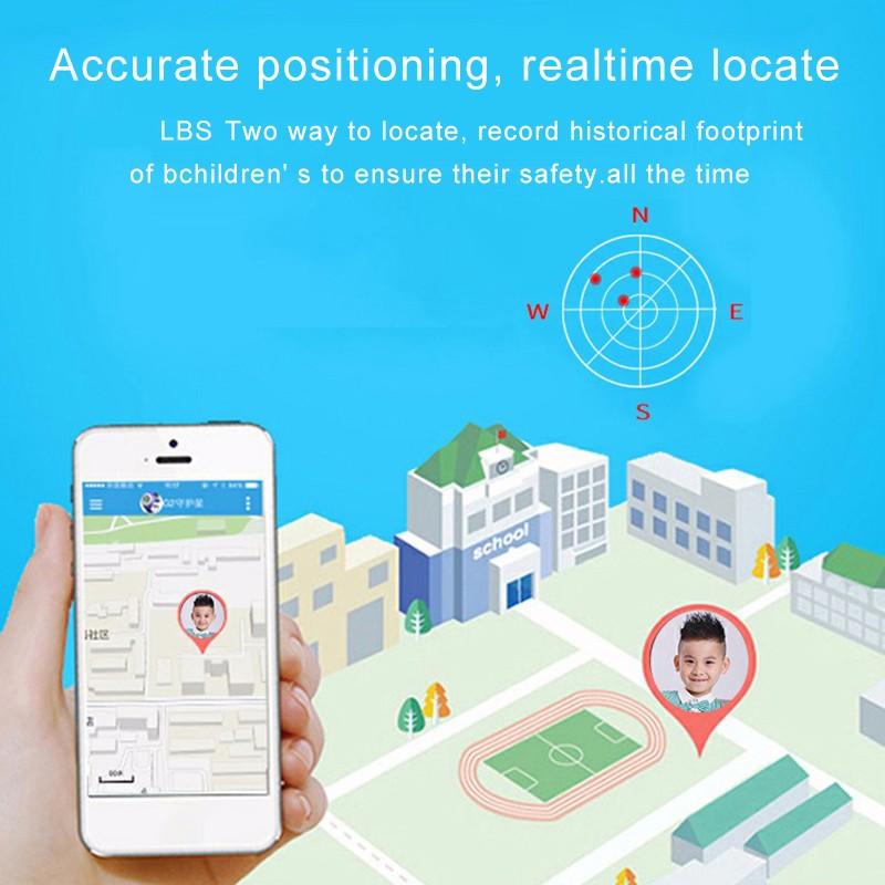 Trẻ Em Đồng Hồ Thông Minh Chống Nước Cho Bé SOS Định Vị 2 SIM Thẻ Chống Mất Đồng Hồ Thông Minh Smartwatch Trẻ Em Theo Dõi Đồng Hồ Thông Minh Gọi vòng Tay Kid