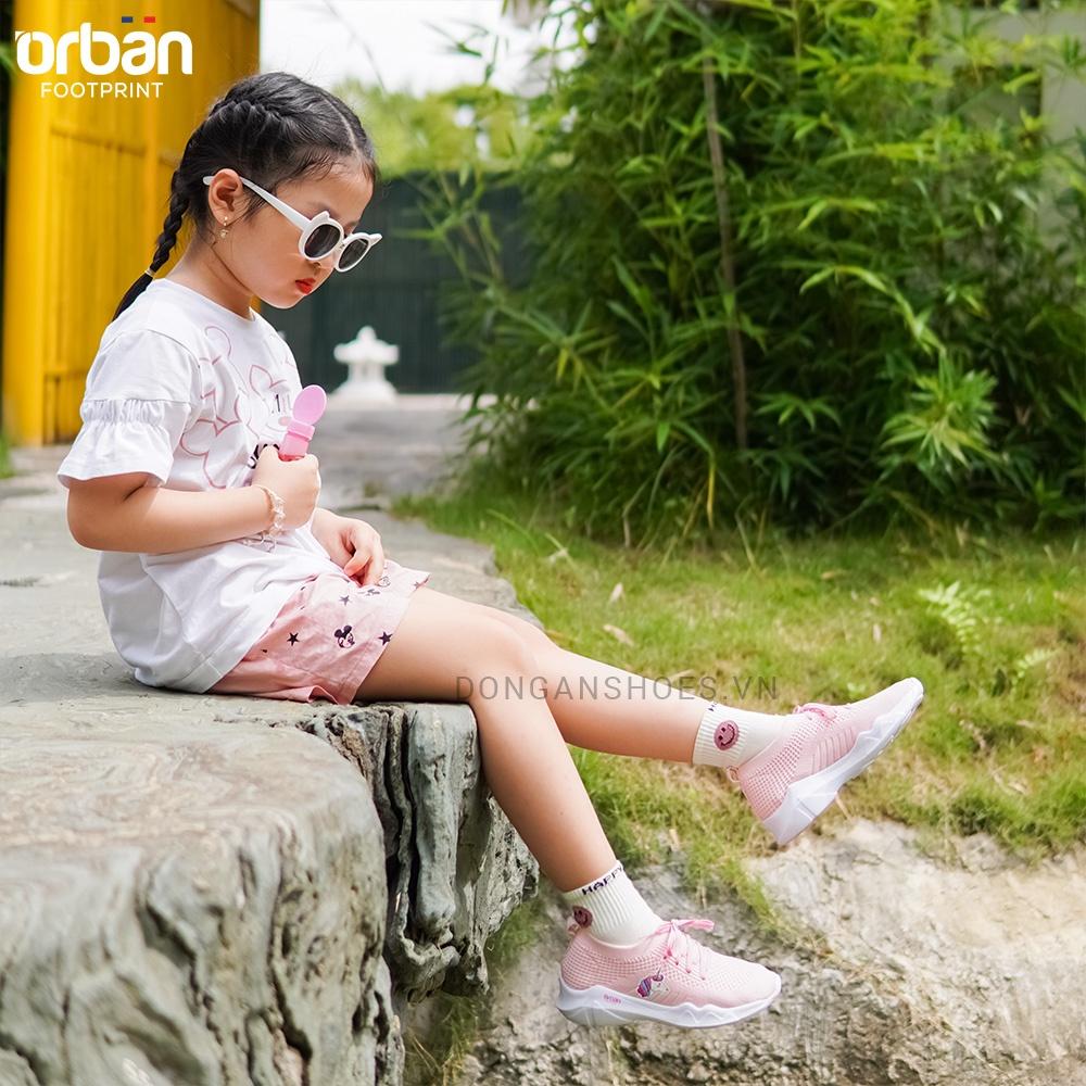 Giày thể thao cao cấp cho bé gái Urban TG2018 màu hồng