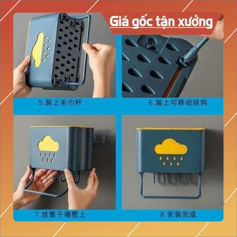 Ống đũa treo tường hình đám mây , ống đũa treo tường