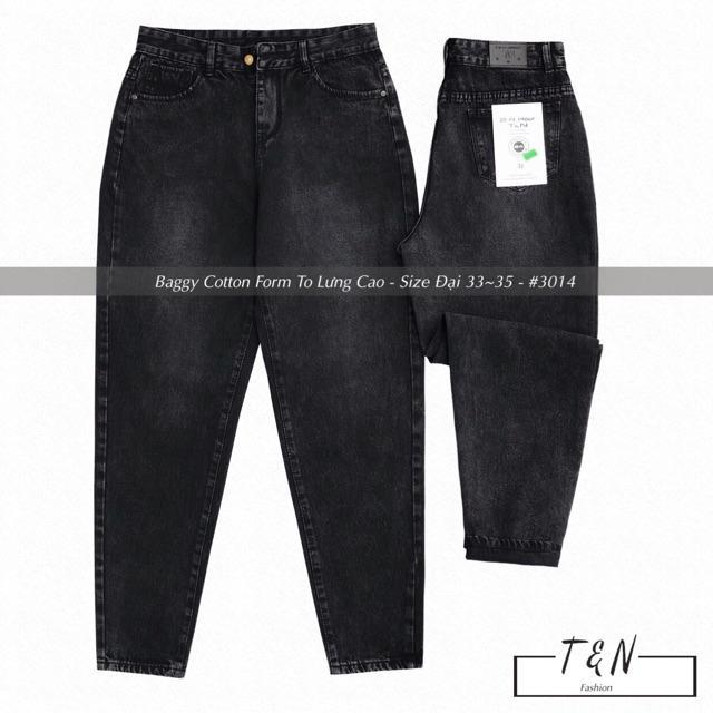 Quần Baggy Basic Form Đẹp, 4 Màu Siêu Tây, Lưng Cao, Không Giãn