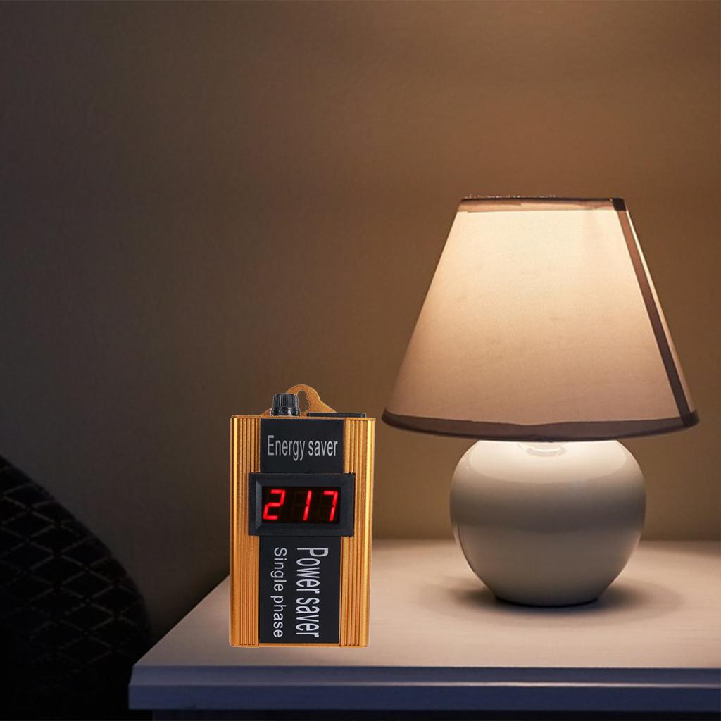 100KW Power Saver Energy Saving Devices Digital LCD Display Energy Savers Power Saving Box Use Safety Stabilize Voltage Protect Devices