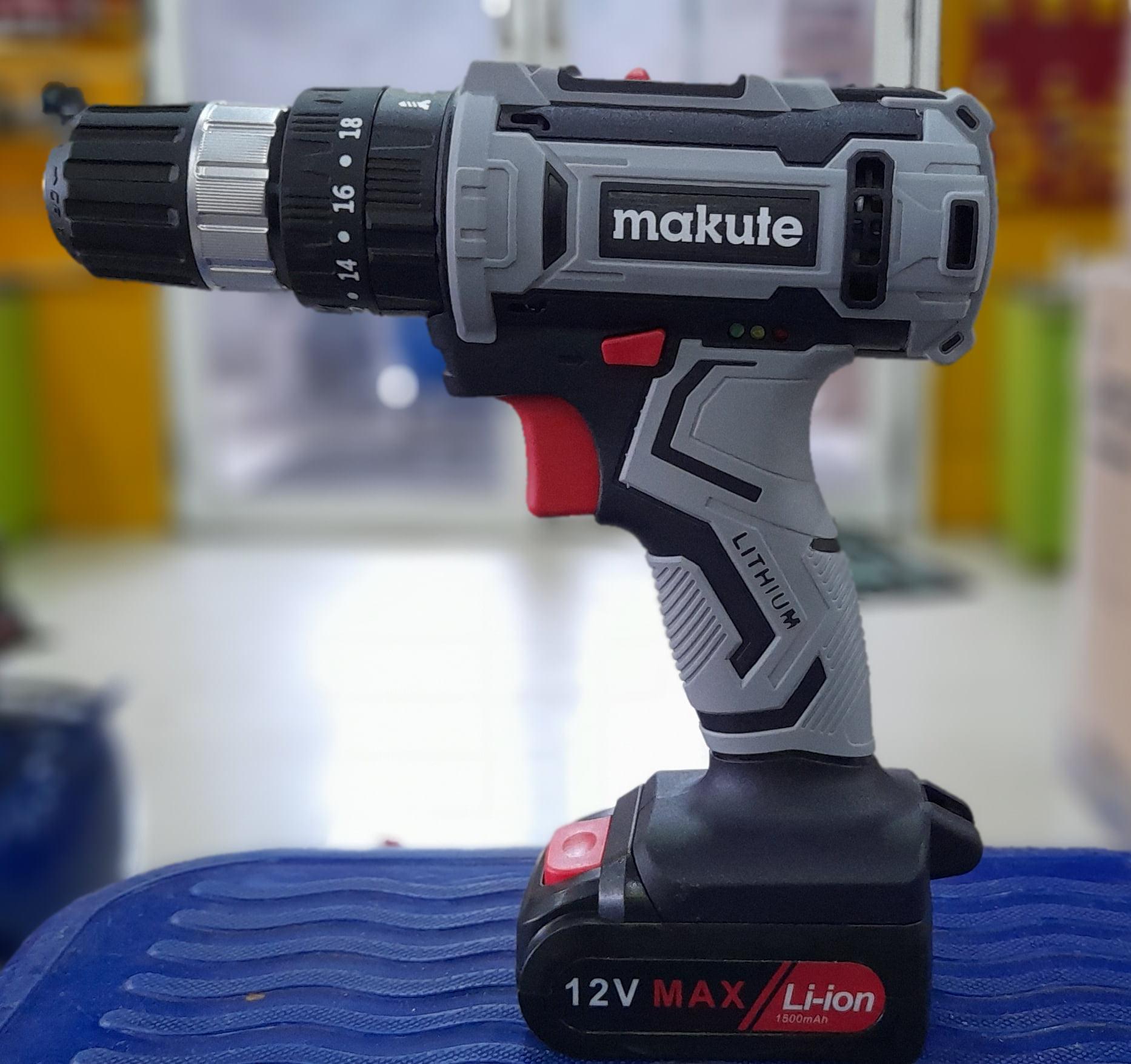 MÁY KHOAN PIN LI-ION 12V 10 MM MAKUTE CD027- HÀNG CHÍNH HÃNG