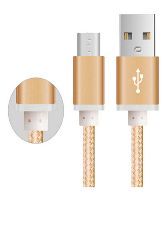 Combo 02 Cáp Sạc Micro USB Bọc lưới siêu bền cho samsung