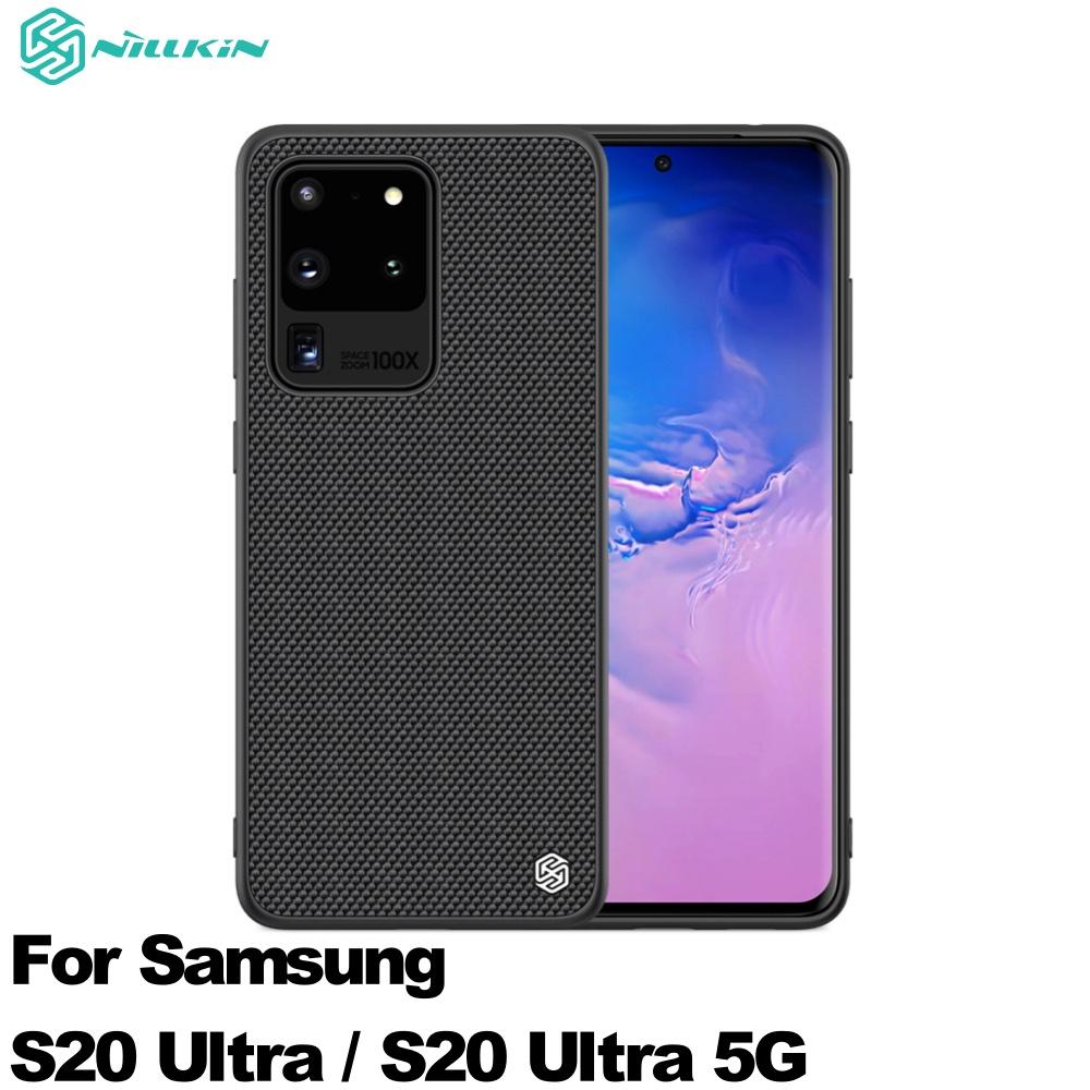 ỐP LƯNG DÀNH CHO ĐIỆN THOẠI SAMSUNG GALAXY S20 ULTRA VÀ S20 ULTRA 5G NILLKIN TEXTURED NYLON FIBER