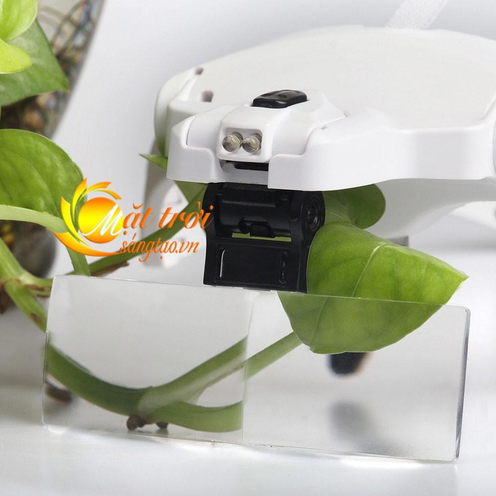 Kính lúp đeo mắt có đèn V4