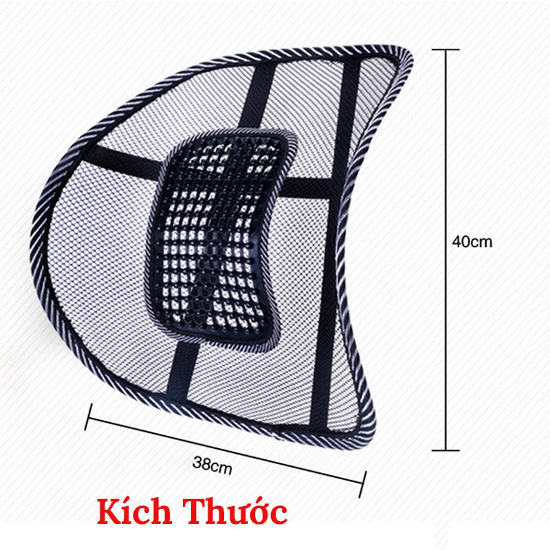Tấm Lưới Tựa Lưng Ghế Ô Tô, Hạn Chế Tối Đa Sự Chịu Lực Của Cột Sống HENRYSA